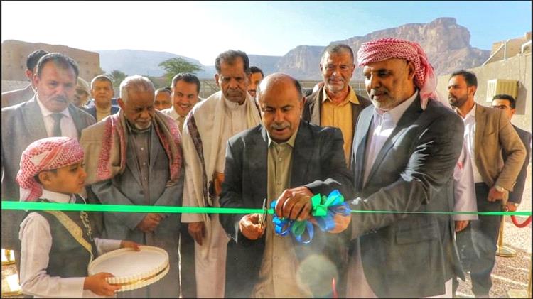 محافظ حضرموت يفتتح مقر مجلس حضرموت الوطني بمدينة سيئون