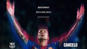 برشلونة يعلن استعارة البرتغالي كانسيلو من الهلال السعودي وانضمامه مجددًا للفريق