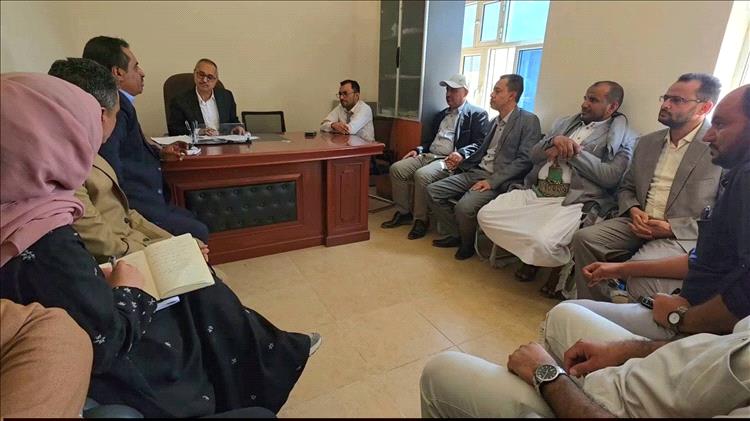 لقاء قضائي بتعز يبحث تعزيز التعاون مع اللجنة الوطنية للتحقيق في انتهاكات حقوق الإنسان