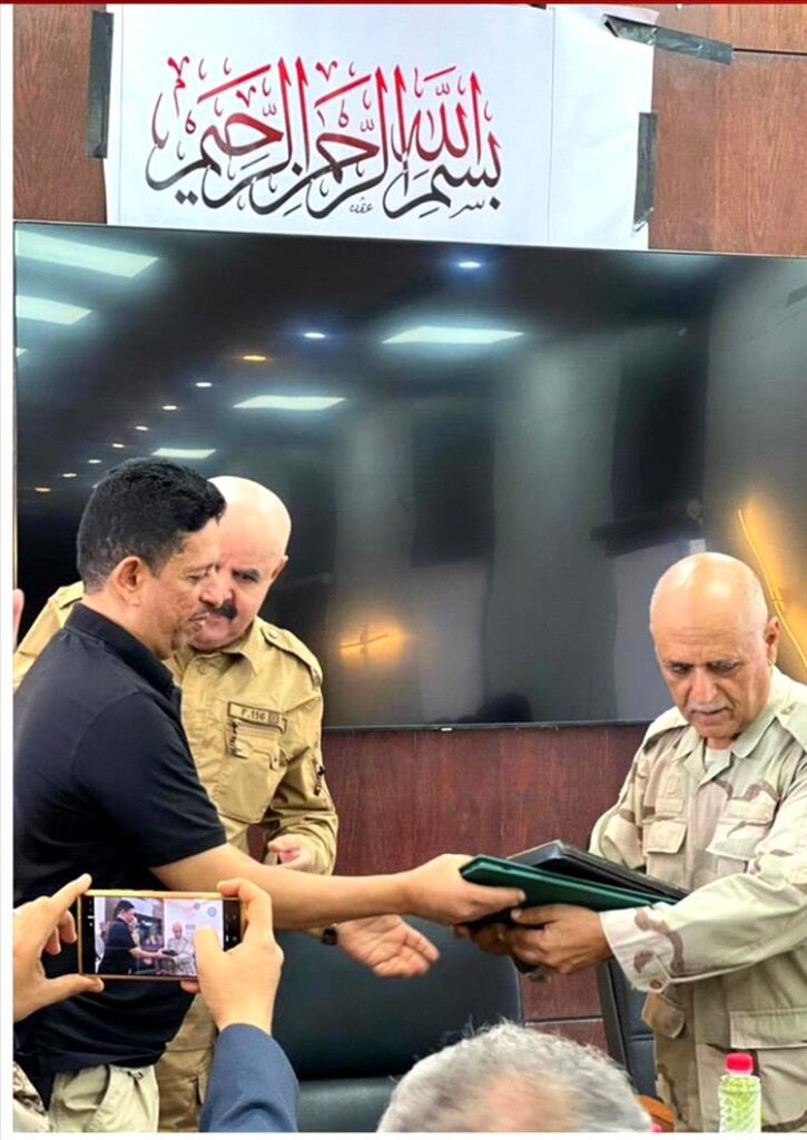 العميد الركن سند محمد أحمد الميسري ينال زمالة كلية الدفاع الوطني - من الأكاديمية العسكرية العليا – عدن