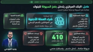 خبير اقتصادي: طريقة مبتكرة من البنك المركزي اليمني لتعزيز السيولة واستقرار سعر الصرف | وكالة خبر للأنباء
