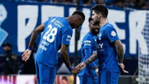 نونيز يتصدر التشكيلة المنيوزظرة لنادي الهلال أمام شباب أهلي دبي