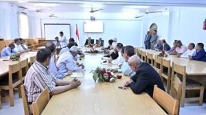 اخبار عدن – في حضور نائب رئيس مجلس القيادة الرئاسي، اجتماع استثنائي لمجلس جامعة عدن.