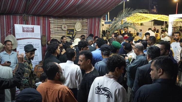 مؤسستا زراع وبسمة تمثلان الركن الحضرمي في معرض البُن والتمر بعدن
