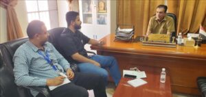 اخبار المناطق – مدير عام مديرية القطن يجتمع مع منسق مشروع جافي لزيادة الوعي بأهمية التطعيم