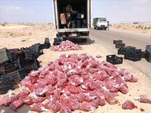 اخبار عدن – إتلاف كميات ضخمة من الفراولة غير صالحة للاستهلاك البشري في مديرية المنصورة.