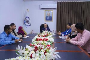 اخبار عدن – الوزير اليافعي يتباحث مع منظمة يمن إيد ومنتدى الاتحادات الفيدرالية حول تعزيز الدعم والمشاريع التنموية.