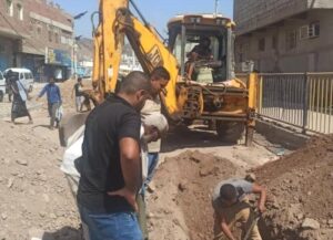 اخبار عدن – تنفيذ مشاريع ميدانية لتحسين خدمات المياه في مديرية صيرة.