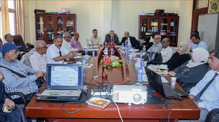 كلية الهندسة عدن تنظم ورشة علمية حول “توصيف المقررات الدراسية”