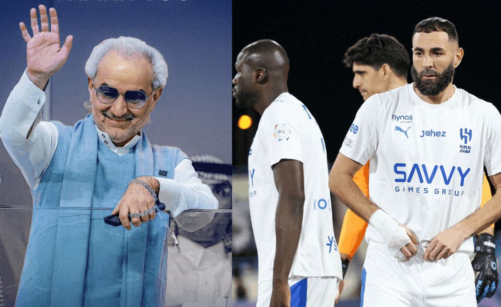 الوليد بن طلال يظهر لأول مرة في مباريات الهلال بعد الاستحواذ على النادي (فيديو) - 365Scores