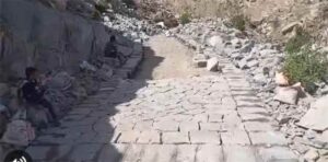 اخبار المناطق: بدء مشروع رصف طريق العوارض – رصد – سرار