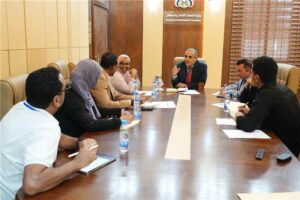 اخبار عدن – وزير الرعاية الطبية يجتمع مع وفد من منظمة الرعاية الطبية العالمية لبحث تعزيز جهود مكافحة الأوبئة