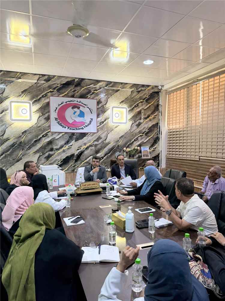 برئاسة الحيدري.. زيارة ميدانية واجتماع موسع لتقييم احتياجات مستشفى الصداقة وتعزيز خدماته الصحية