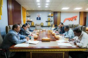 اخبار عدن – شيخ والبكري يبحثان تعزيز القطاع الرياضي والفئة الناشئةي في المدينة