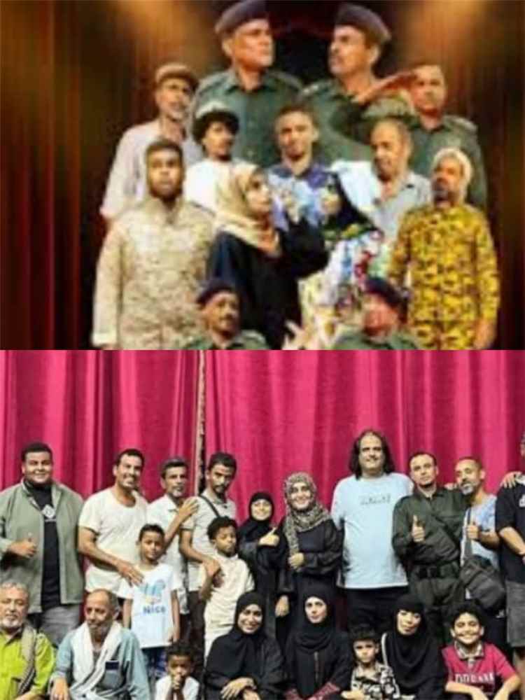 أخبار عدن - للخلف دور تختتم عروضها في عدن وسط حضور جماهيري واسع وإشادات بالعمل المسرحي