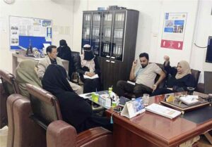 اخبار عدن – التغذية المدرسية بوزارة التربية تبحث إمكانية زيادة حصص الوجبات المدرسية المطهي