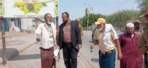 اخبار عدن – اليزيدي يوجه بإعادة تأهيل شبكة الصرف الصحي وتحسين الطريق والإنارة في بلوك 65 ب
