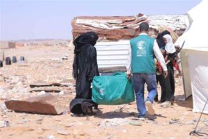 اخبار وردت الآن – مركز الملك سلمان للإغاثة يواصل تقديم المساعدات الإيوائية العاجلة في مخيم